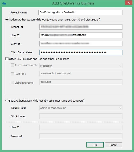Input a unique project name