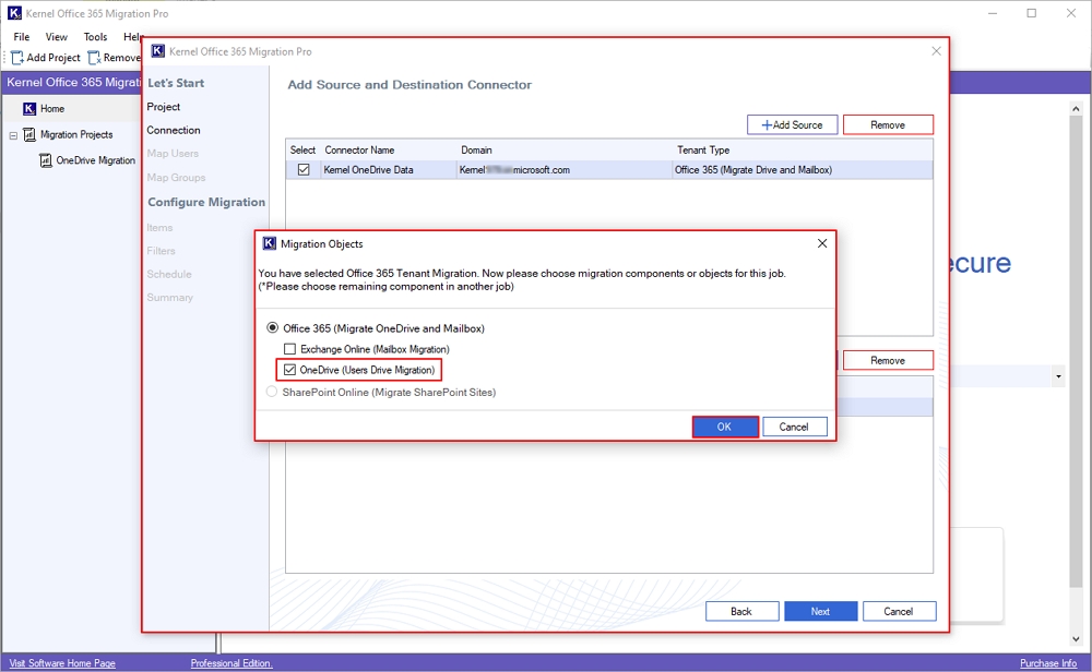 one drive migration user drive migration