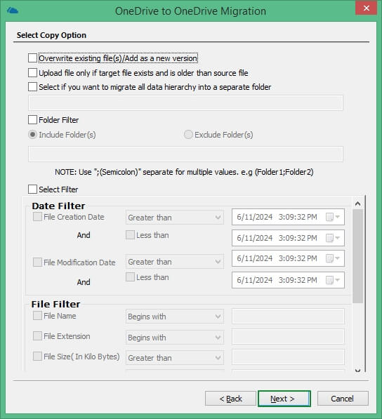 Migration works efficiently