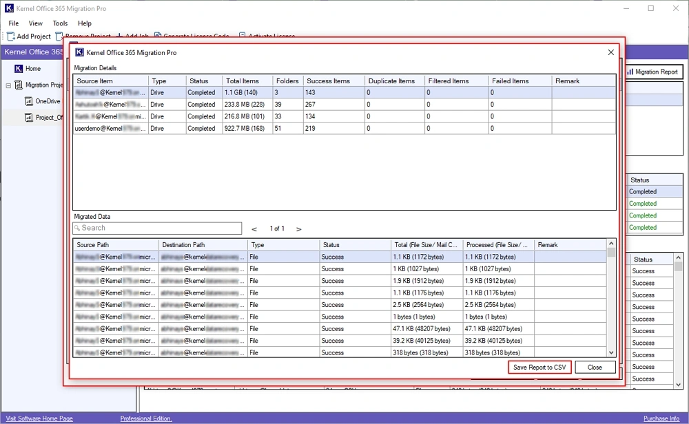 save report to csv