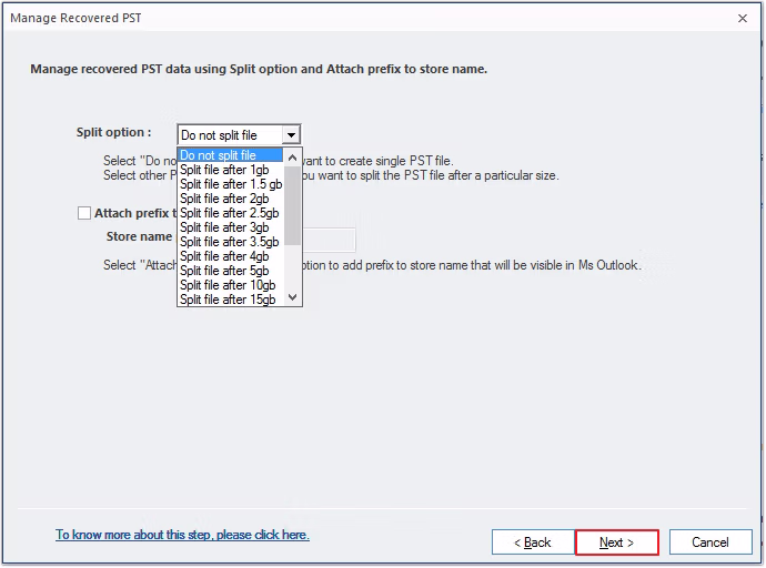 select mailbox migration
