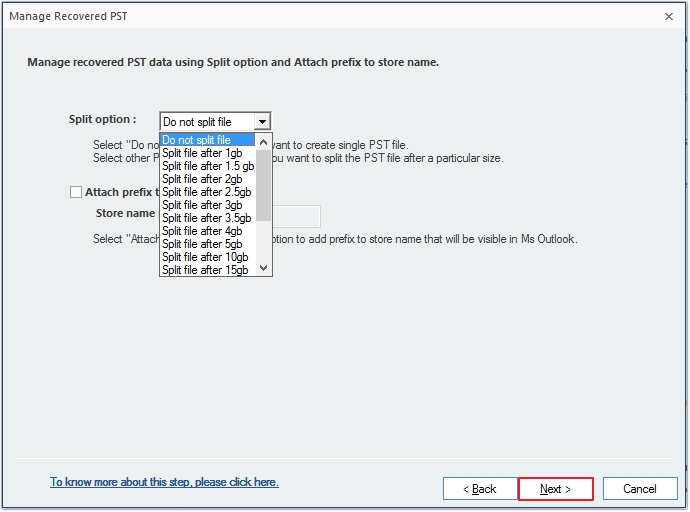 select mailbox migration