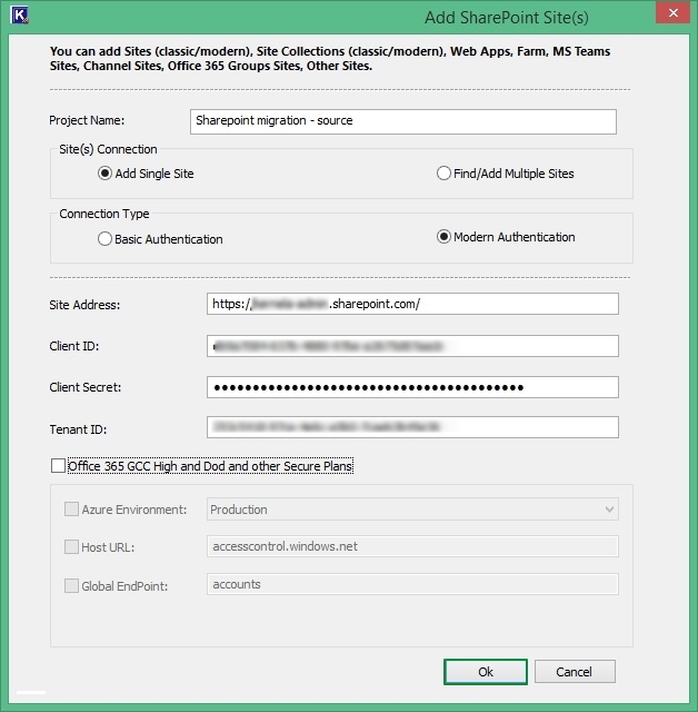 Click Edit Source Selection to make changes or click Next to go ahead