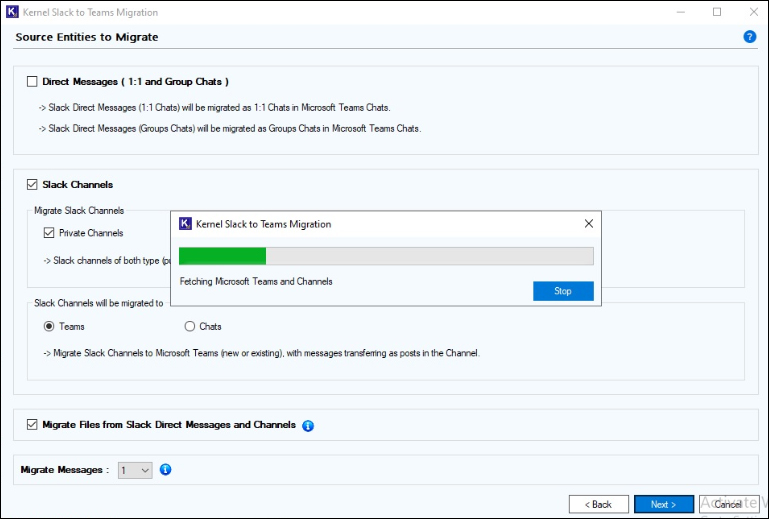 Fetching Microsoft Teams and Channels