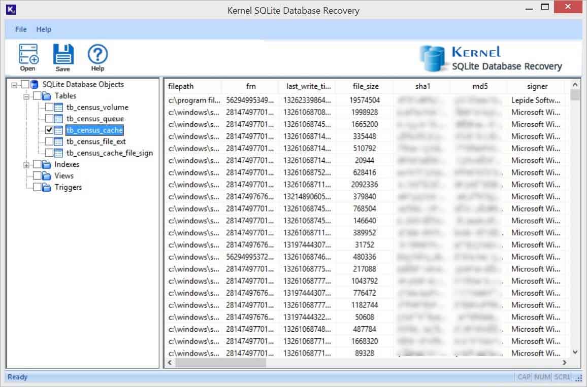 Applicazione di filtri ai file