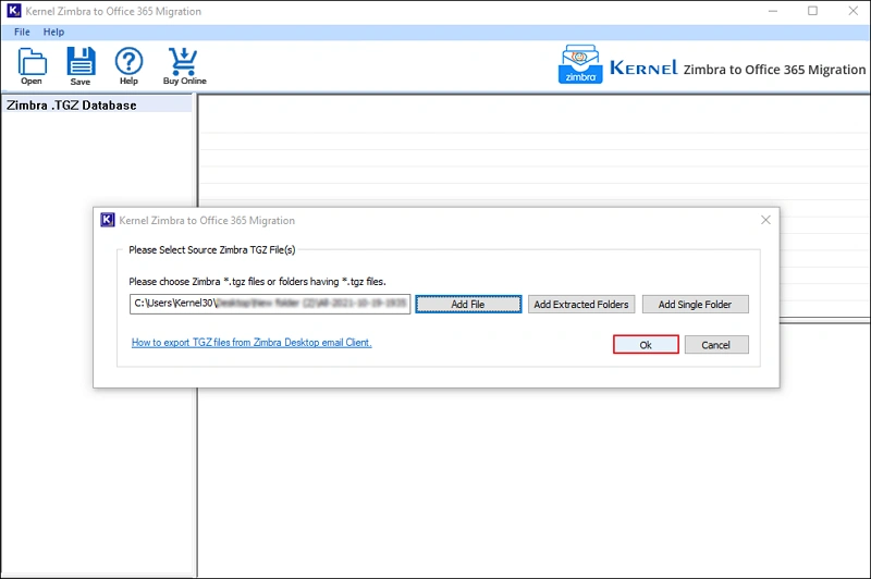 Now .tgz file added