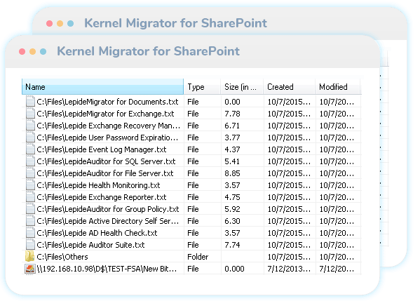 SharePoint Migration from File Servers/File Shares