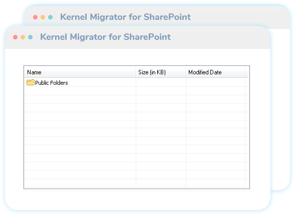 Migrate to SharePoint from Public Folders