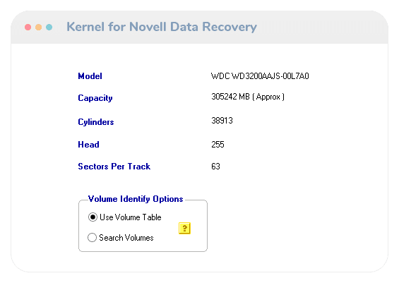 Kernel for Novell Data Recovery
