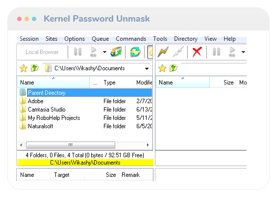 Kernel Password Unmask