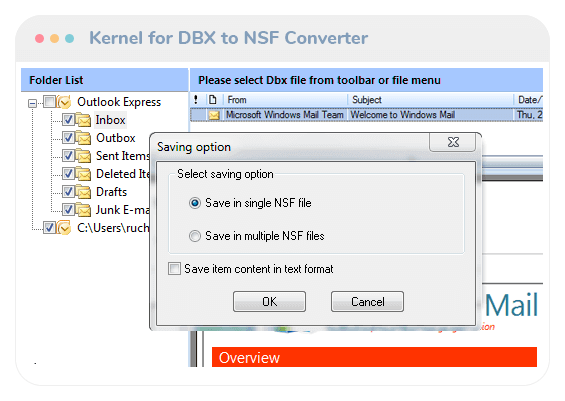 DBX to NSFT tool thumb