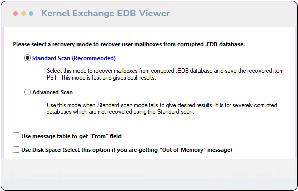 Kernel Exchange EDB Viewer