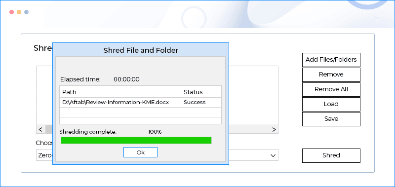 Kernel file Shredder