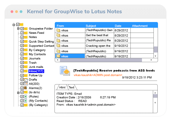 GroupWise to Notes tool video thumb 