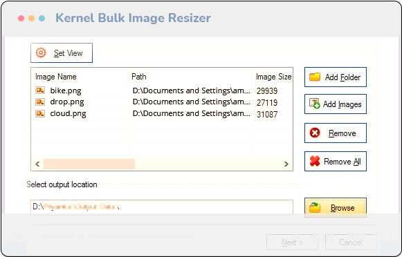 Kernel Bulk Image Resizer