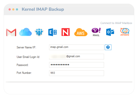 Kernel IMAP Backup