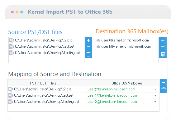 Video Kernel Import PST to Office 365