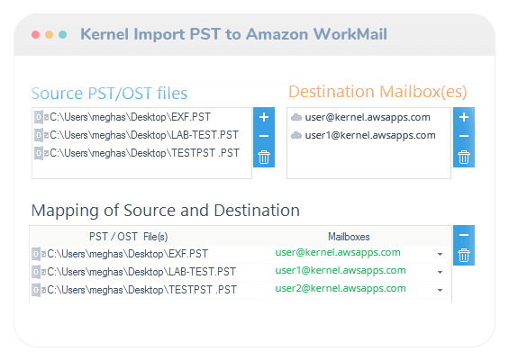 Kernel Import PST to Amazon WorkMail video thumb