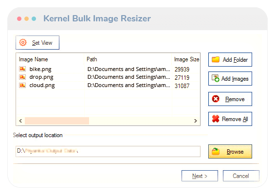 Kernel Bulk Image Resizer