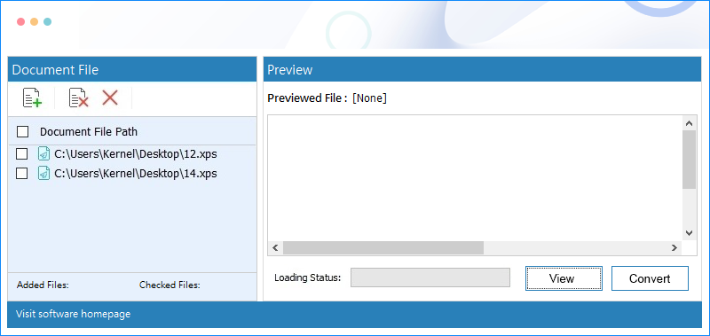 kernel xps converter tool