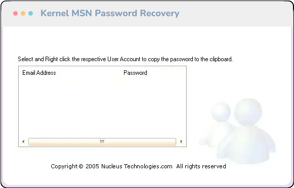 Kernel Hotmail MSN Password Recovery