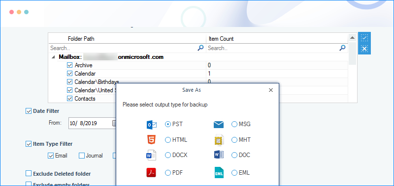 Kernel Export Office 365 to PST Thumb