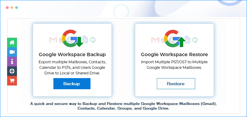 Quick and Easy Google G Suite Backups and Security using Spinbackup -  Virtualization Howto