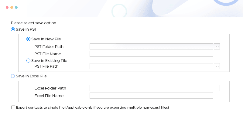 Kernel for Notes Contacts to Outlook thumb