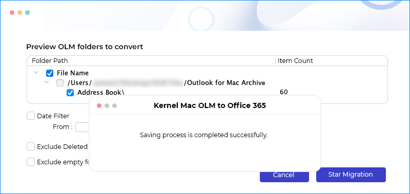 Kernel Mac OLM to Office 365 Thumb