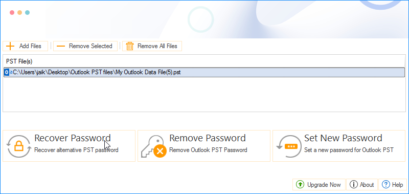 Kernel Outlook Password Recovery thumb