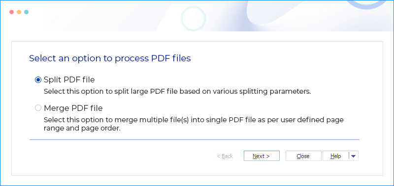 Kernel for PDF Split and Merge