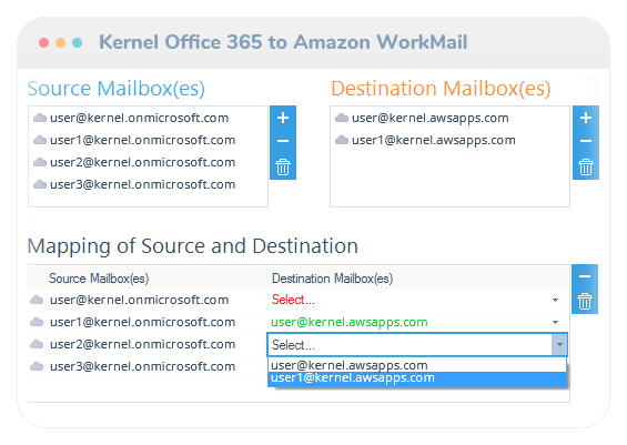 Kernel Office 365 to Amazon WorkMail video thumb