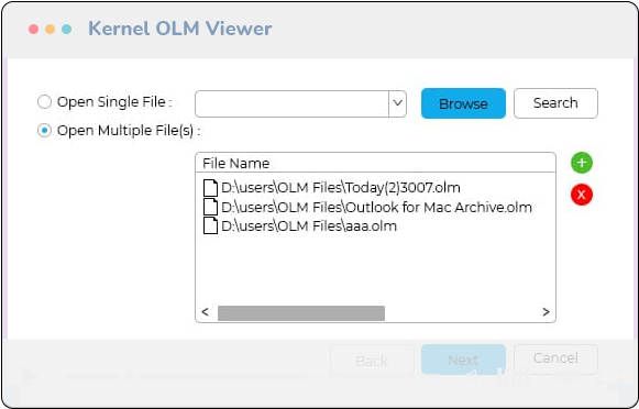 Kernel OLM Viewer