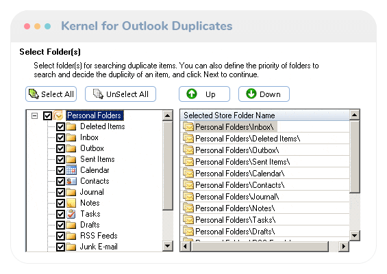 Eliminador de duplicados de Outlook pulgar