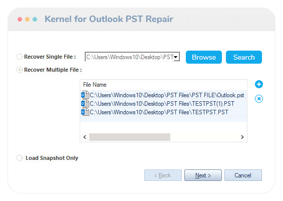Outlook PST Repair Video thumb