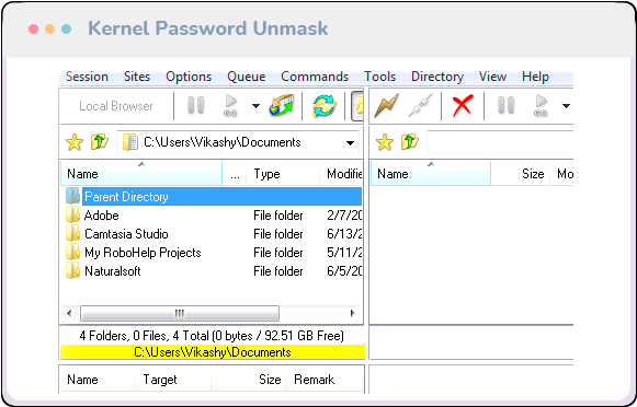 Kernel Password Unmask