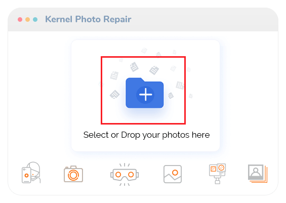 riparazione fotografica