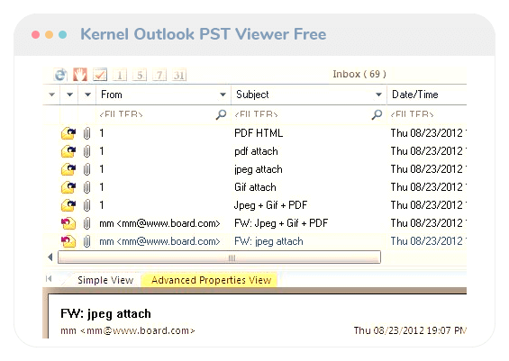 Kernel PST Viewer software video
