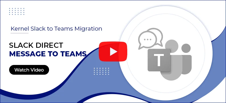 Slack Direct Message to Teams Video