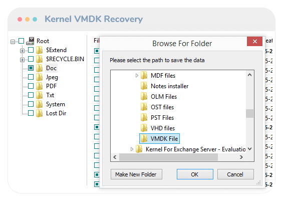 Kernel VMDK Recovery