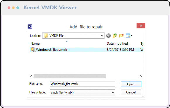 Kernel VMDK Viewer