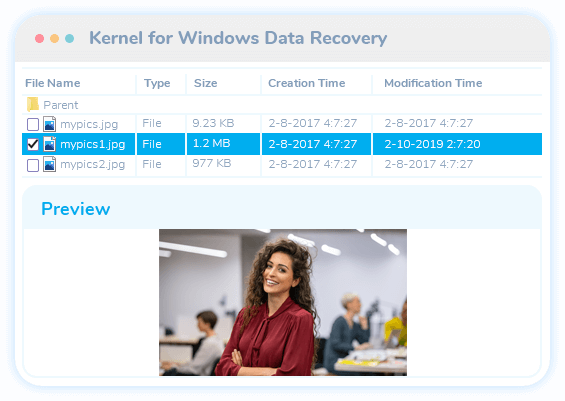 Windows data recovery software