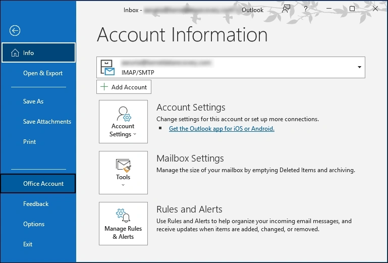 office account