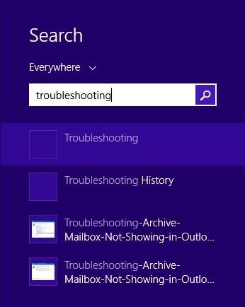 Troubleshooting