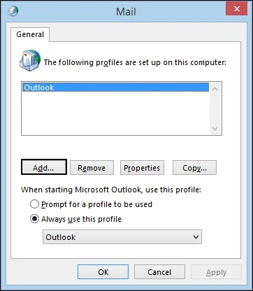 click on add button