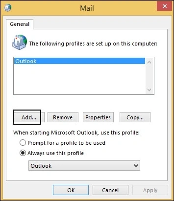add button