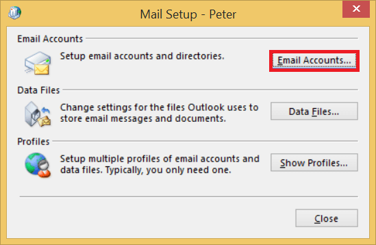 Email Accounts
