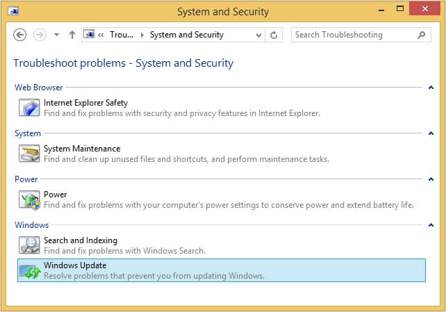 Windows update