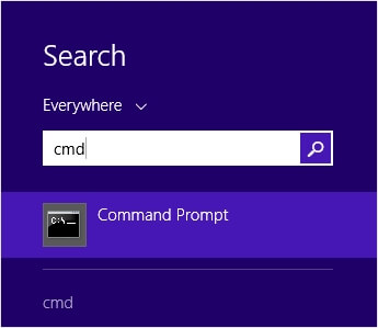 Search tab