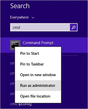 command prompt